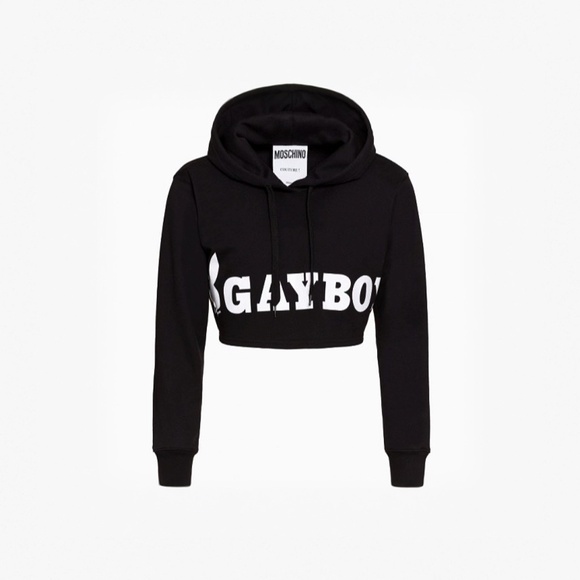 Moschino Other - Moschino X Playboy Cropped Hoodie